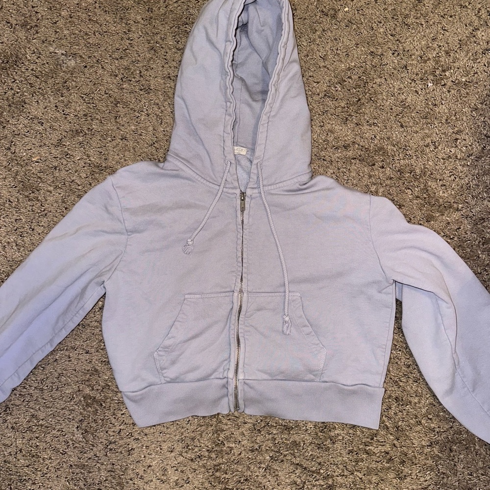Brandy Melville Soft Blue Hoodie